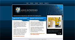 Desktop Screenshot of mocolightingproducts.com